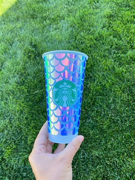 Full Mermaid Starbucks Cup Mermaid Starbucks Tumbler | Etsy