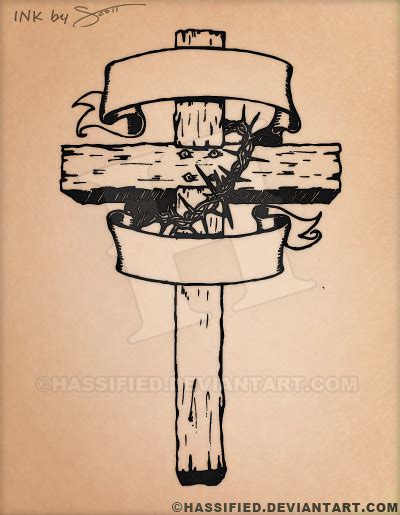 Old Rugged Cross Tattoo by hassified on DeviantArt