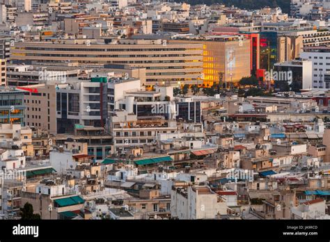 Modern architecture in the city of Athens, Greece Stock Photo - Alamy