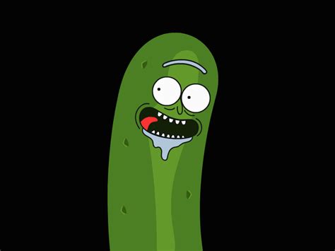 Pickle Rick Mcdonald's Gif