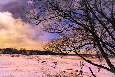 Purple Sunset on Lake Ontario Heathermarievisions.etsy.com Purple ...