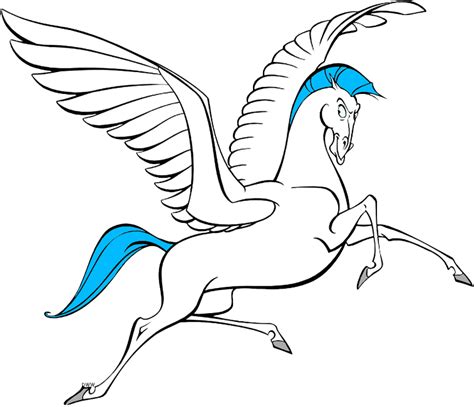 Hercules and Pegasus Clip Art | Disney Clip Art Galore