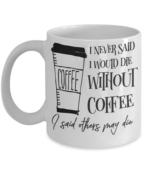 Sarcastic Coffee Mug Funny Coffee Mug Mug With Sayings I - Etsy