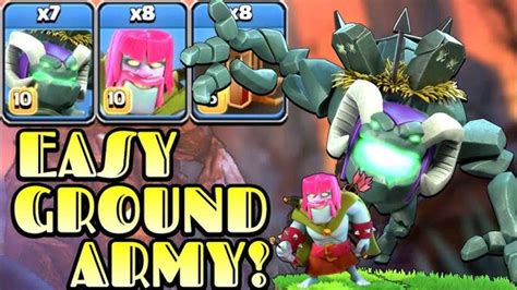 TH15 Witch Golem Attack Strategy in Clash of Clans ...Middle East