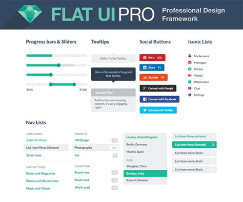 Flat Ui Design: Flat Ui Design Tips