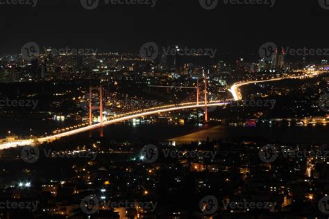 Bosphorus Bridge from Istanbul, Turkey 11150365 Stock Photo at Vecteezy