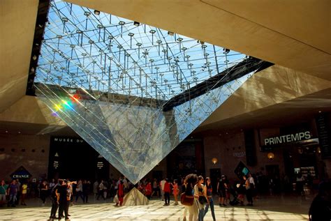 Inside The Louvre Pyramid