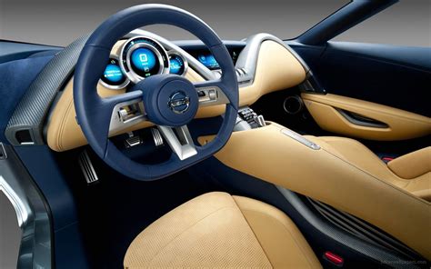 2011 Nissan Electric Sports Concept Car Interior HD desktop wallpaper : Widescreen : High ...