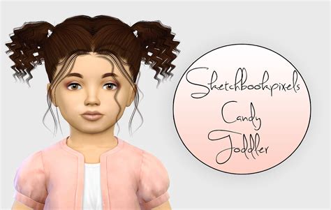 Fabienne — Sketchbookpixels Candy - Toddler / 3T4 ♥ Mesh by... | Sims 4 children, Sims 4 ...