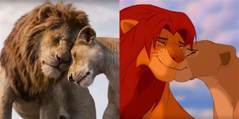 'the Lion King' Remake Versus Original Side-by-Side Photos - Business ...