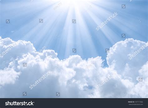 Blue Sky Clouds Sun Stock Illustration 197717366 | Shutterstock