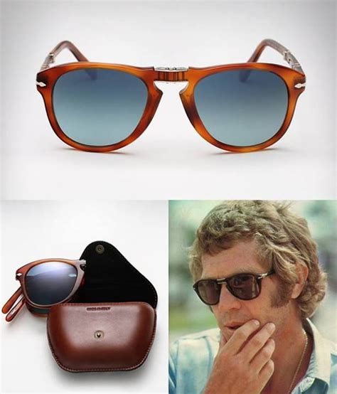 Persol 714 Steve McQueen edition sunglasses | Steve mcqueen sunglasses, Mens glasses fashion ...