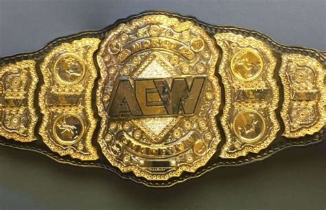 AEW World Championship Belt - eWrestlingNews.com