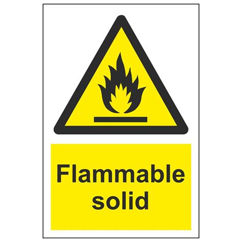 Flammable solid – Linden Signs & Print