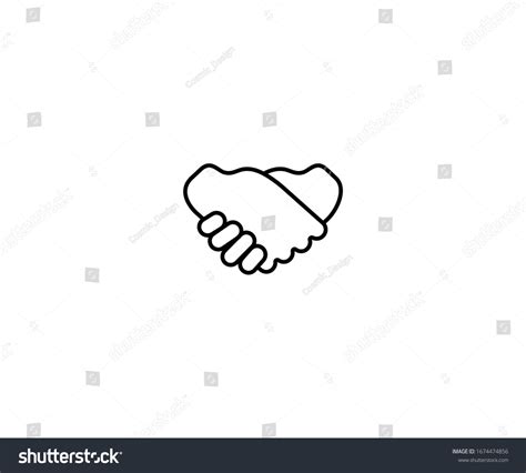 Handshake Emoji Vector Isolated Icon Illustration Stock Vector (Royalty Free) 1674474856 ...