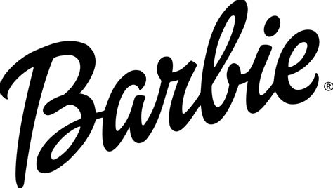 Barbie Logo Black and White (1) – Brands Logos