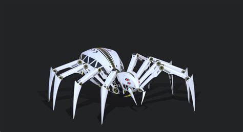 Spider Robot in Characters - UE Marketplace