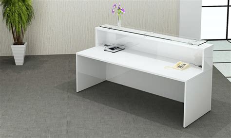 White Reception Desk | Gazelle Office Furniture