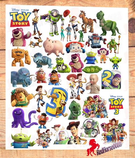 42 Toy Story Disney Pixar Character PNG Images by RedHorse0088