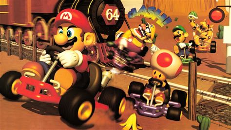 Super mario kart 64 game art - mzaerrb