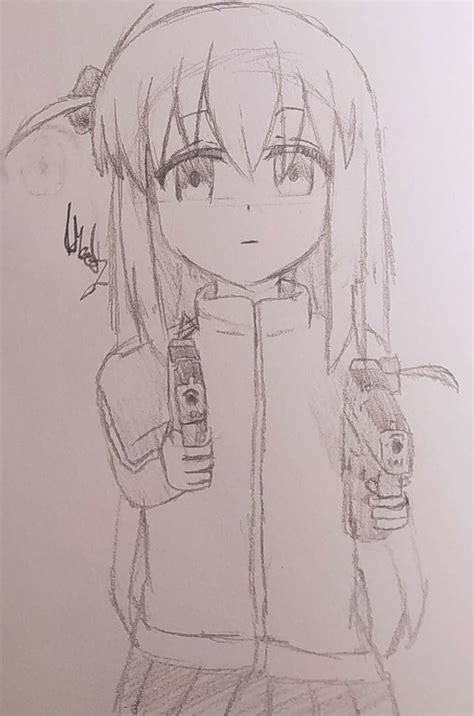 bocchi the glock : r/AnimeSketch