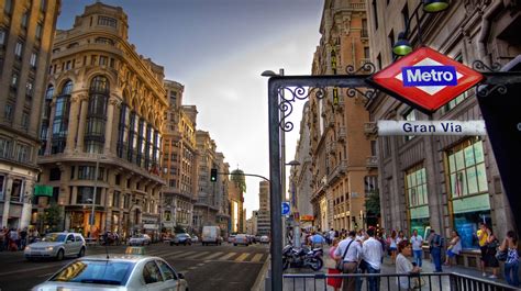 Gran Via Street - Golf in Madrid