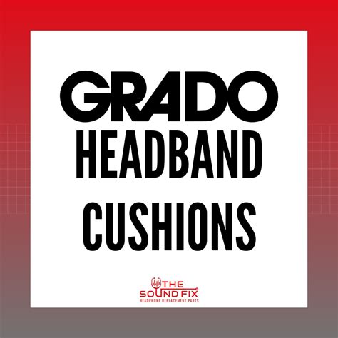 Replacement Grado Headphone Headband Pads - The Sound Fix Part