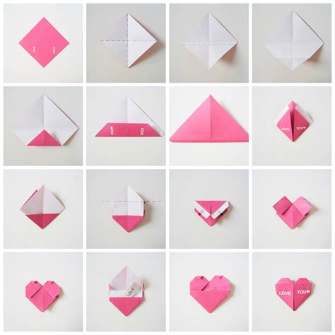 Sweet Origami Hearts Origami Heart Useful Origami - Origami