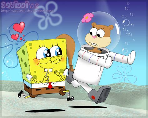 spongebob and sandy - Spandy Photo (36783099) - Fanpop