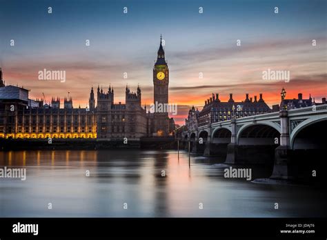 Big Ben Sunset Stock Photo - Alamy