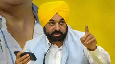 Bhagwant Mann: Punjab CM Bhagwant Mann absent at IAF Day event, BJP targets him | India News ...