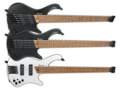 Ibanez unveils a new range of headless bass guitars