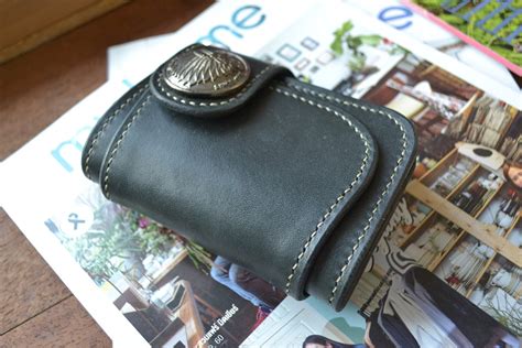 Handmade Leather Wallet Genuine Leather Wallet Short Leather - Etsy