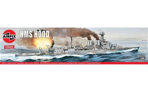 Airfix HMS Hood 1:600 Scale Plastic Model Kit | Hobbies