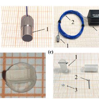 The picture of transducer with impedance matching, 1: miniature... | Download Scientific Diagram