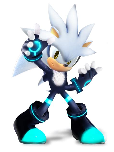 Silver The Hedgehog (Rivals 2 Costume) by MutationFoxy on DeviantArt