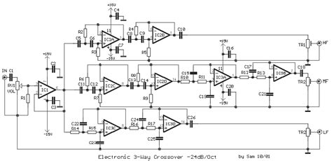 Electronic Crossover with 3-Way Output - EEWeb