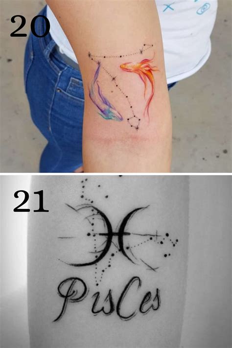 37 Open Pisces Tattoo Ideas - tattooglee Zodiac Tattoos Pisces, Pisces Tattoo Designs, Capricorn ...