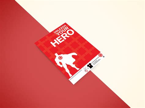 Red Cross poster on Behance