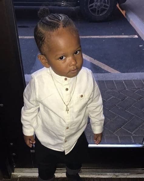 20 Cute and Unique Hairstyles for Black Baby Boys