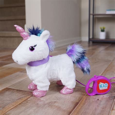 Kid Connection Walking Pet, Unicorn - Walmart.com