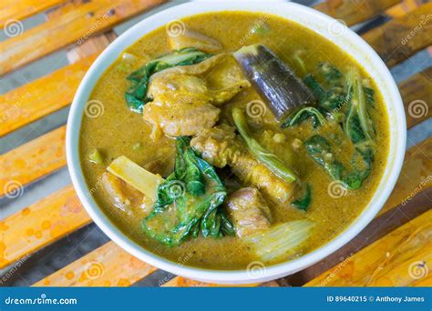 Kare-kare Peanut Sauce Filipino Dish Stock Image - Image of vegetables ...