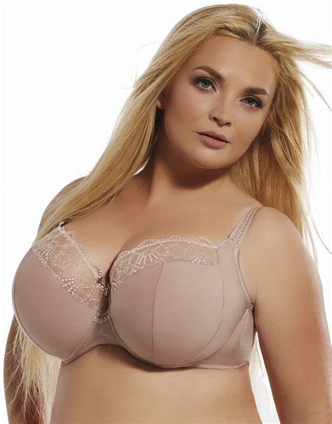 Kris Line Auril Padded Balconette Bra Beige – Brastop US