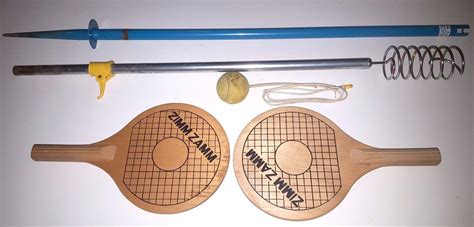 ZIMM ZAMM TETHER TENNIS ORIGINAL SWING GAMES OUTDOOR TOY VINTAGE 1970's ...