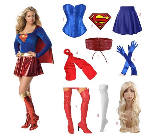 Superwoman dress costume 3 styles