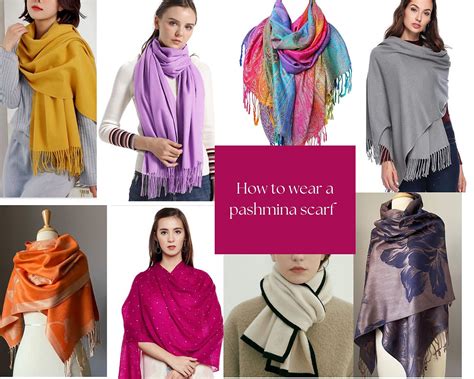 5 Ways to Wear a Pashmina Scarf