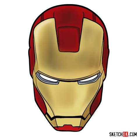 Iron Man Cartoon Drawing Easy