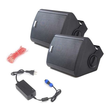 Pyle Wall Mount 5.25-Inch Bluetooth Indoor & Outdoor Speaker System : PDWR52BTBK