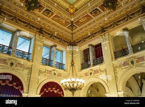 USA, Rhode Island, Newport. The Breakers, early 20th century mansion of the Vanderbilt family ...