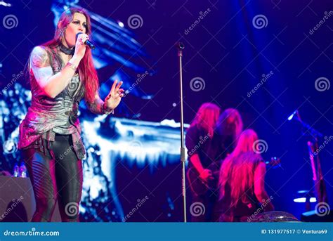 Concert of Finnish Symphonic Metal Band Nightwish Editorial Photography - Image of decades ...